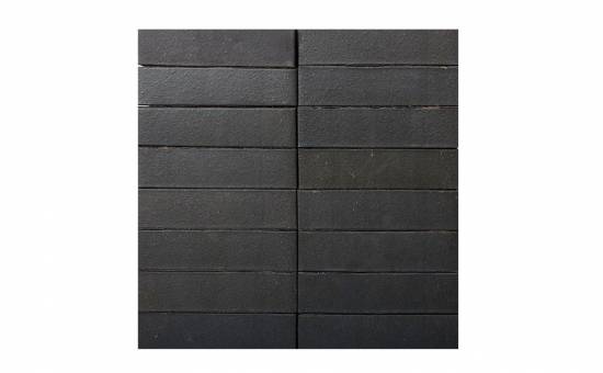 Кирпич облицовочный клинкерный Terca Klinker Brick Grafit черный гладкий, 250*85*65 мм