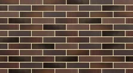 КИРПИЧ ВКЗ БАВАРСКАЯ КЛАДКА С ФЛЕШ ОБЖИГОМ ГРАФИТ ГЛАДКИЙ 1NF