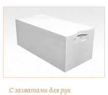 Газобетонный блок ГРАС D600, B3.5, 600x250x375 мм