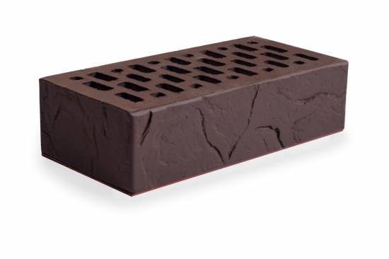 Кирпич керамический Шоколад Сланец (250х120х65) Магма