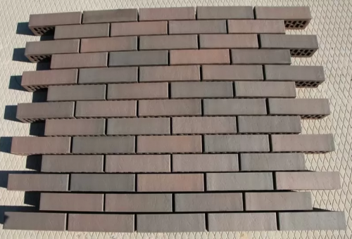 КИРПИЧ ВКЗ БАВАРСКАЯ КЛАДКА С ФЛЕШ ОБЖИГОМ ГРАФИТ АНТИКА 0,7NF