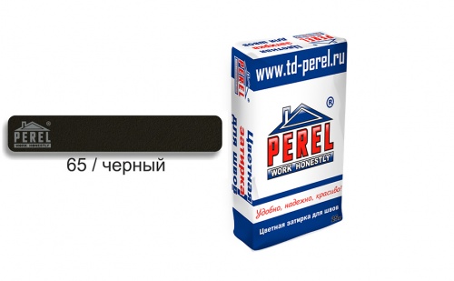Затирка для швов PEREL RL 5465 черная зимняя, 25 кг