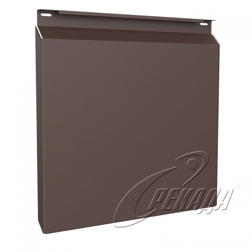 Кассета стальная - RAL 8017 закрытого типа