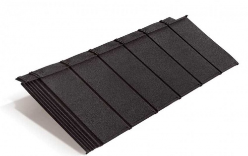 Композитная черепица Metrotile iPanel, черный