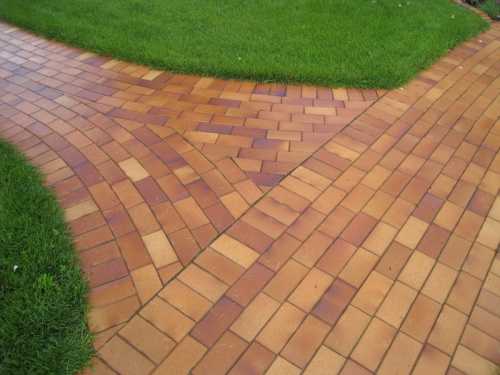 Тротуарный кирпич «ABC-Klinkergruppe» Herbstlaub-geflammt 200х100х40