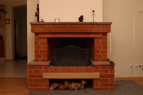 Кирпич облицовочный керамический пустотелый Terca Red шероховатый, 250*120*65 мм