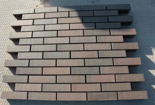 КИРПИЧ ВКЗ БАВАРСКАЯ КЛАДКА С ФЛЕШ ОБЖИГОМ ГРАФИТ АНТИКА 0,7NF