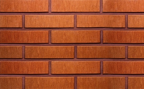 Кирпич облицовочный керамический пустотелый Terca Red шероховатый, 250*120*65 мм