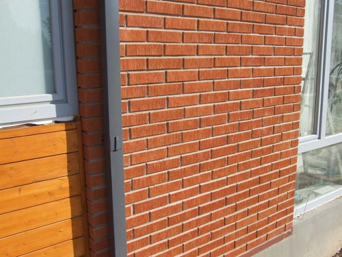 Кирпич облицовочный керамический пустотелый Terca Red шероховатый, 250*120*65 мм