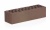 Кирпич облицовочный керамический пустотелый Terca Kaakaonruskea гладкий, 285*85*75 мм