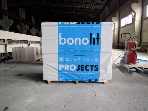 Газобетонные блоки Bonolit Projects 600х250х250 B5,0 D600
