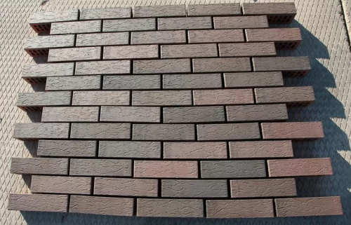 КИРПИЧ ВКЗ БАВАРСКАЯ КЛАДКА С ФЛЕШ ОБЖИГОМ ГРАФИТ ЛАВА 0,7NF