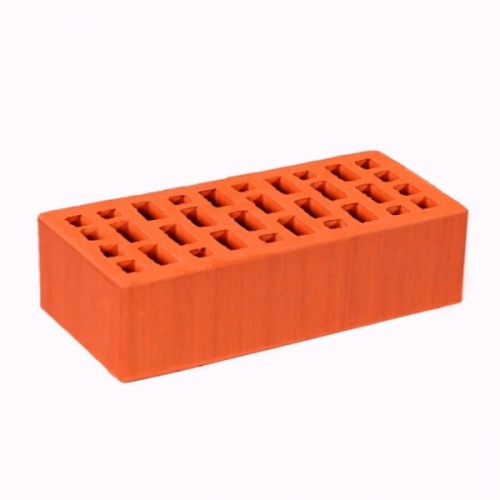 Гжельский облицовочный кирпич одинарный красный бархат Гжельский облицовочный кирпич одинарный красный бархат